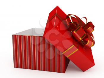 Royalty Free Clipart Image of a Present