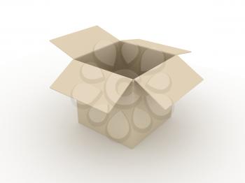 Royalty Free Clipart Image of a Box