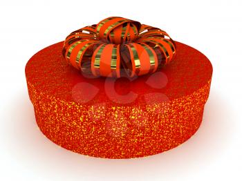 Royalty Free Clipart Image of a Present