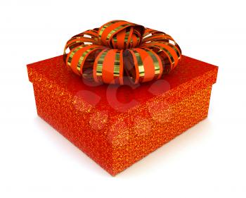 Royalty Free Clipart Image of a Present