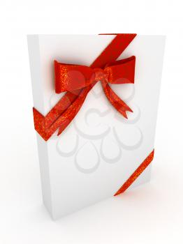 Royalty Free Clipart Image of a Present