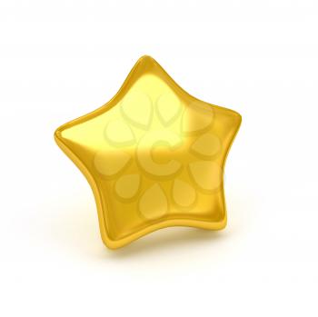 Royalty Free Clipart Image of a Star