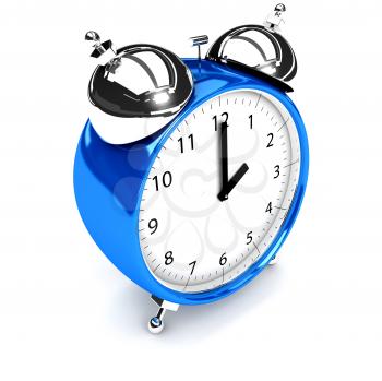 Royalty Free Clipart Image of an Alarm Clock