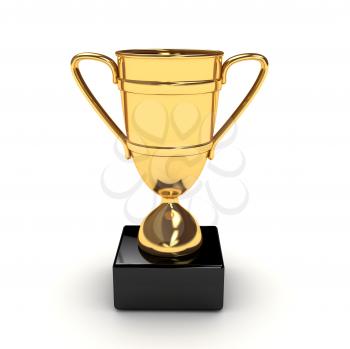 Royalty Free Clipart Image of a Trophy