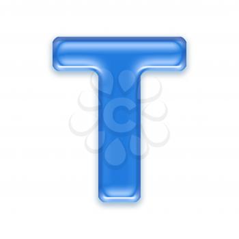 Royalty Free Clipart Image of a Letter 'T'