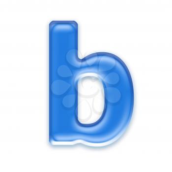 Royalty Free Clipart Image of a Letter 'b'