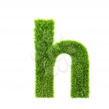 Royalty Free Clipart Image of a Letter 'h'