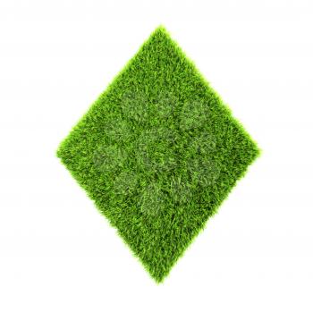 Royalty Free Clipart Image of a Diamond Symbol