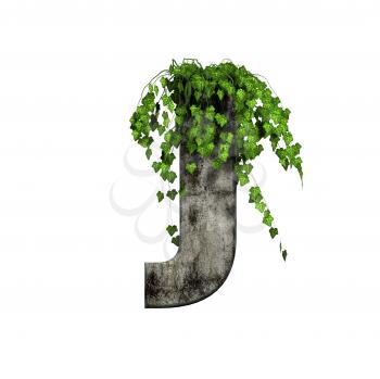 Royalty Free Clipart Image of a Letter 'J'