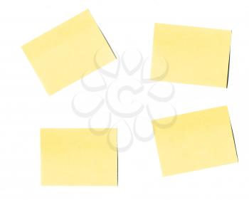 Royalty Free Clipart Image of a Post-it Notes