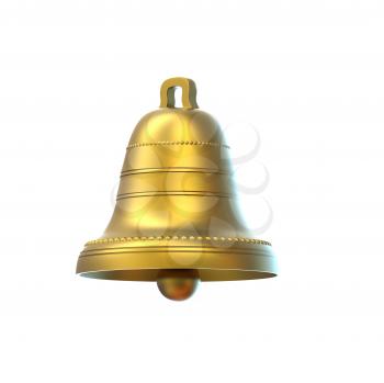 Royalty Free Clipart Image of a Bell