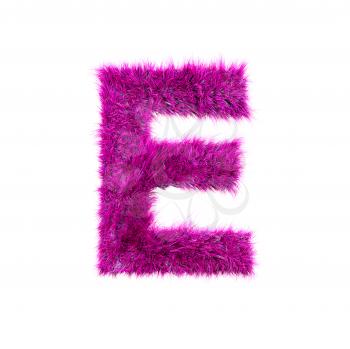 pink grass letter