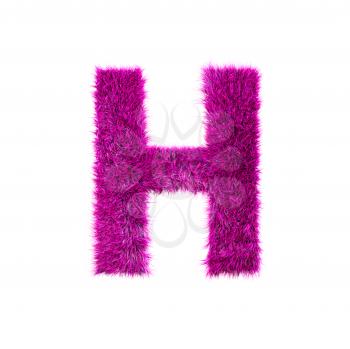 pink grass letter