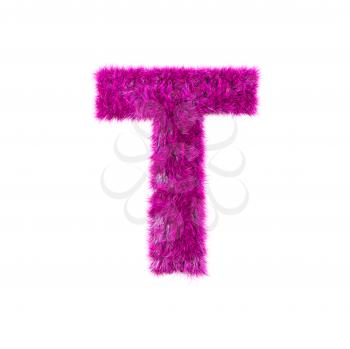 pink grass letter