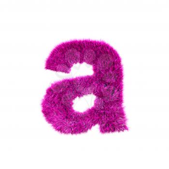 pink grass letter