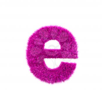 pink grass letter