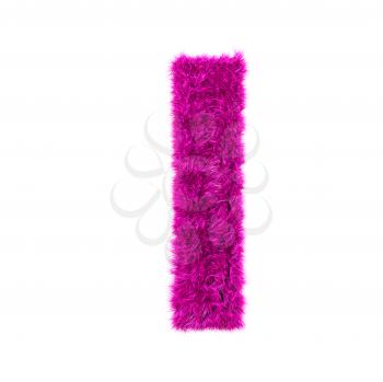 pink grass letter