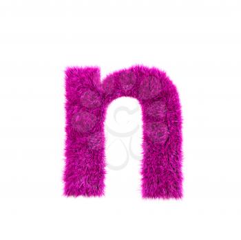 pink grass letter