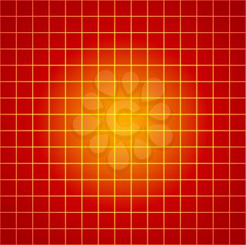 An abstract colored background with grid pattern