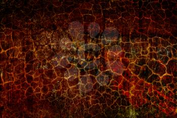 An old and crackled wall texture - grunge background