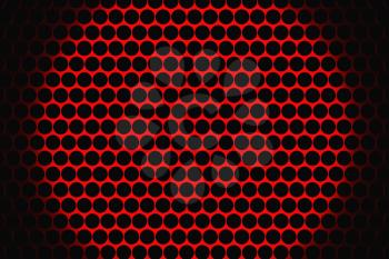 Metal speaker grill texture for using as background. Highly detailed render.