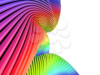 Abstract Colorful Background with Multi-Colored Strips.