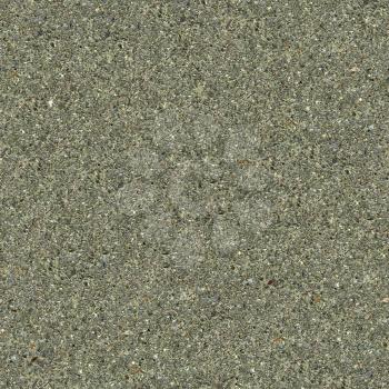 Seamless Tileable Texture of Surface Covered with Small Dark Stones. Tessellated Pattern