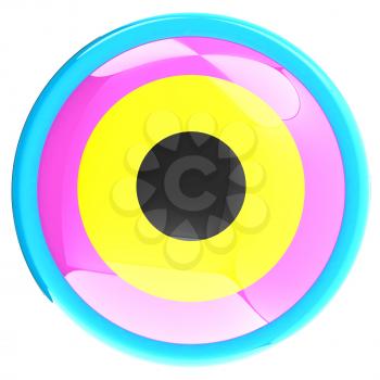 Colorfull button