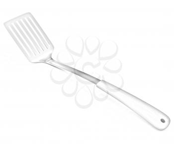 Cutlery on a white background 