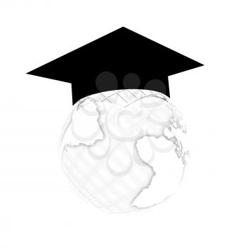 Global Education on a white background