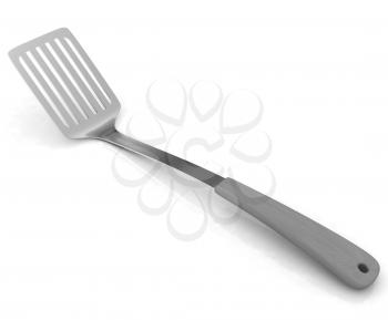 Cutlery on a white background 