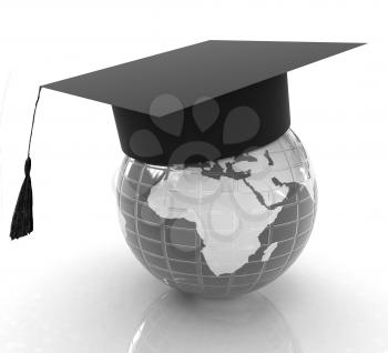 Global Education on a white background