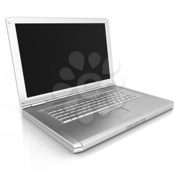 Laptop Computer PC on a white background