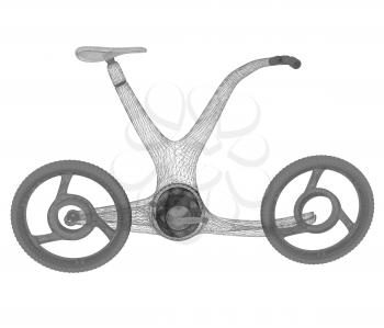 3d modern bike concept