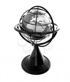 Terrestrial globe model 