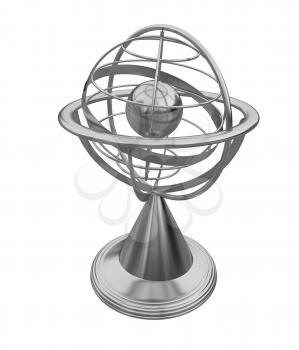 Terrestrial globe model 