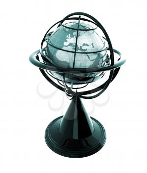 Terrestrial globe model 