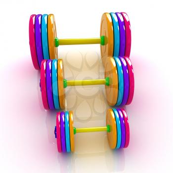 Fitness dumbbells