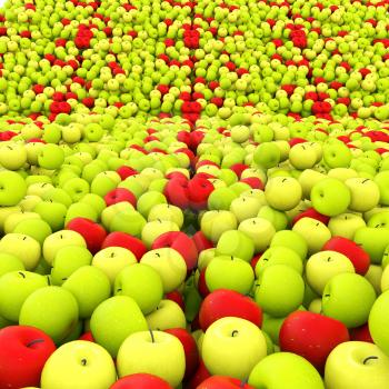 apples background