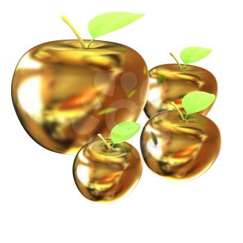 Gold apples