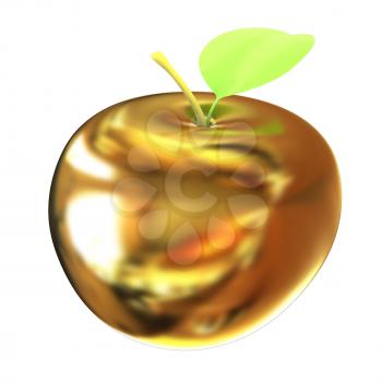 Gold apple