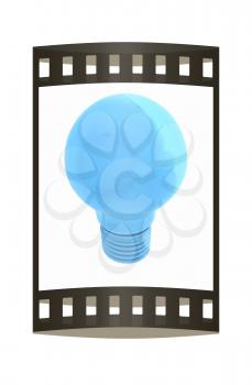 3d bulb icon