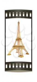 3d Eiffel Tower render