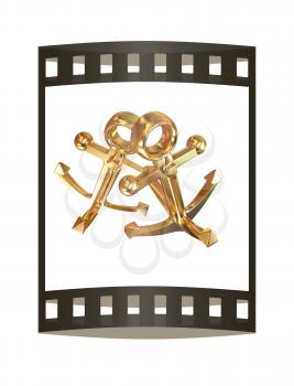 Gold anchors