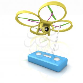 Drone with remote controller