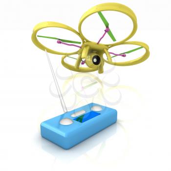 Drone with remote controller