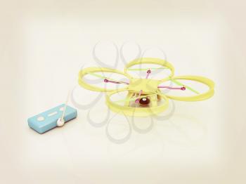 Drone with remote controller