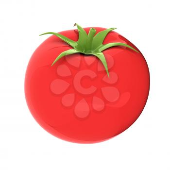 tomato. 3d illustration