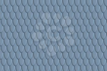 Fish scales background. Animal skin texture. Graphic design element for web, restaurant flyers, food posters, scrapbooking. 3D illustration
