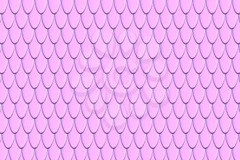 Fish scales background. Animal skin texture. Graphic design element for web, restaurant flyers, food posters, scrapbooking. 3D illustration